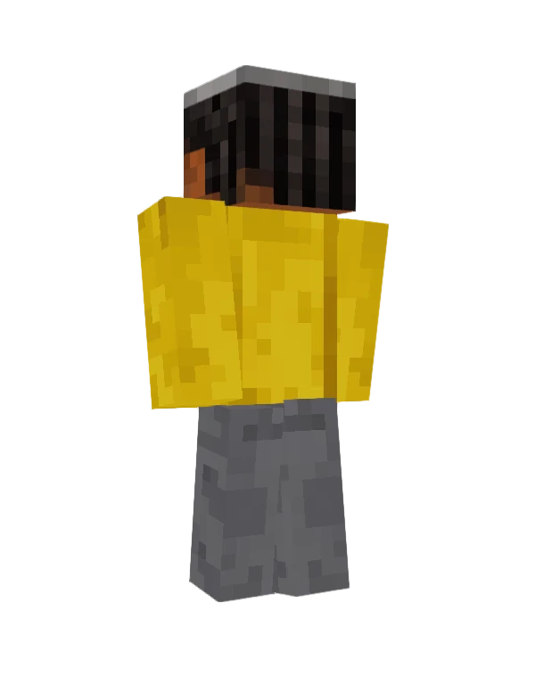 Kofi skin, back view