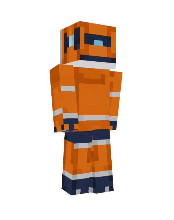 Nova skin, back view