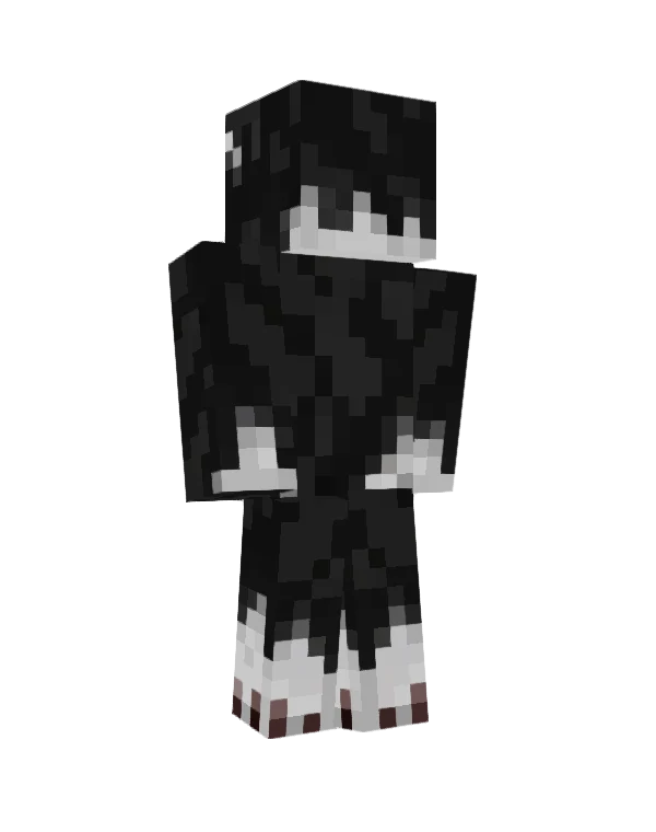 Pepper skin, back view