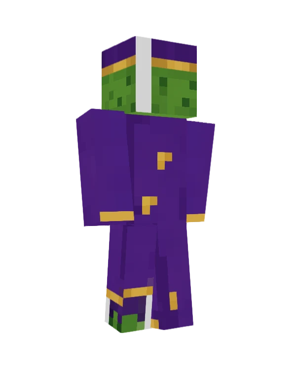 Ribbit skin, back view