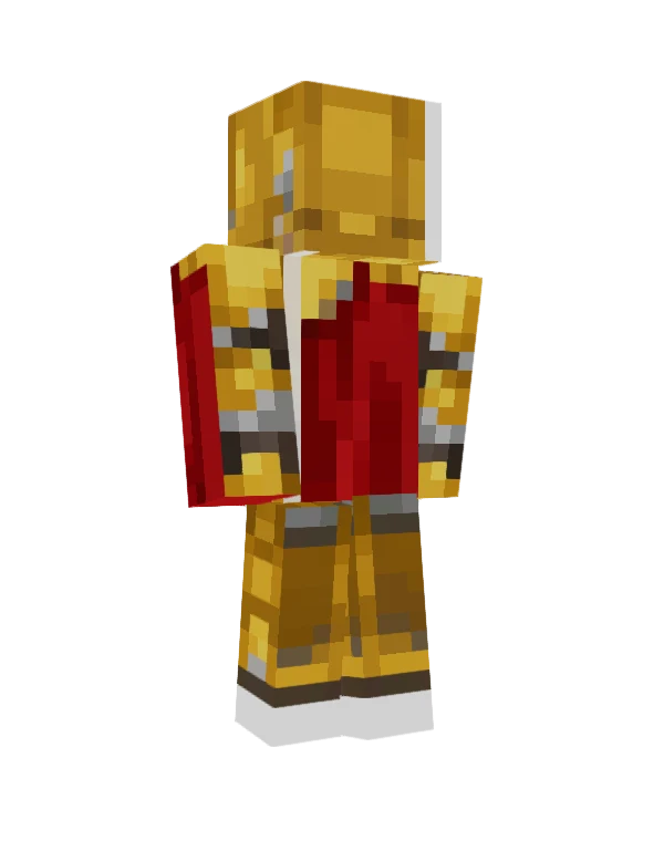 Sir Goldie skin, back view